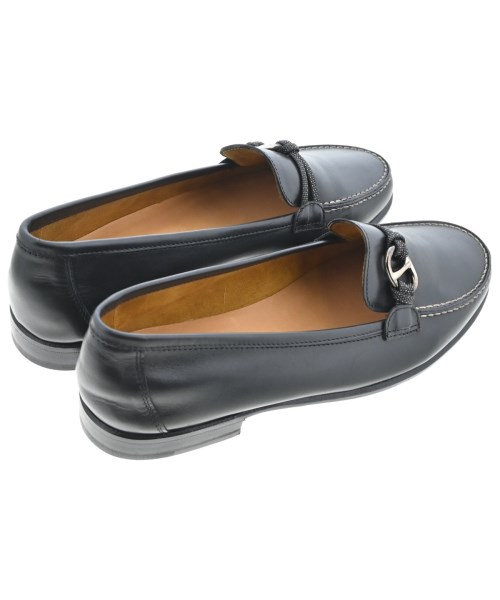 HERMES（エルメス）ドレスシューズ/ローファー 黒 サイズ:EU37 1/2(24cm位) レディース/2200684257051