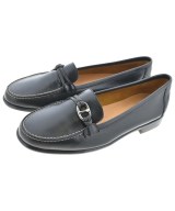 HERMES（エルメス）ドレスシューズ/ローファー 黒 サイズ:EU37 1/2(24cm位) レディース/2200684257051