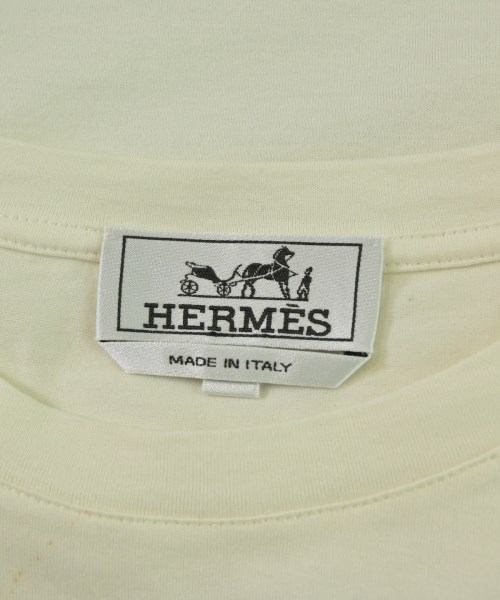 HERMES（エルメス）Tシャツ・カットソー 白 サイズ:M メンズ/2200684462073