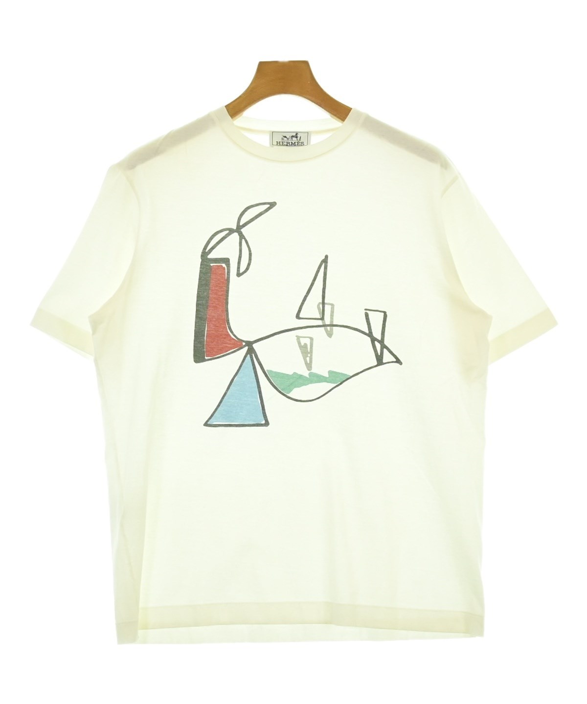 HERMES（エルメス）Tシャツ・カットソー 白 サイズ:M メンズ