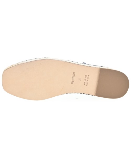 HERMES（エルメス）エスパドリーユ 紺 サイズ:EU38(24.5cm位) レディース/2200685122013