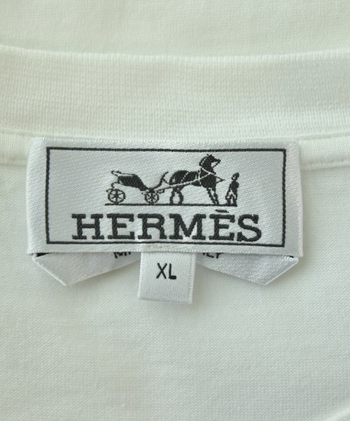 HERMES（エルメス）Tシャツ・カットソー 白 サイズ:XL メンズ/2200685572023