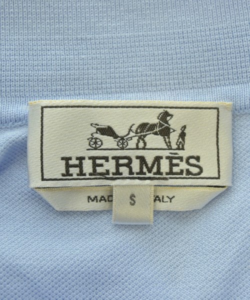 HERMES（エルメス）ポロシャツ 青 サイズ:S メンズ/2200685572047
