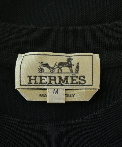 HERMES（エルメス）Tシャツ・カットソー 黒 サイズ:M メンズ/2200685572061