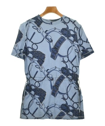 HERMES（エルメス）Tシャツ・カットソー 青 サイズ:34(XXS位