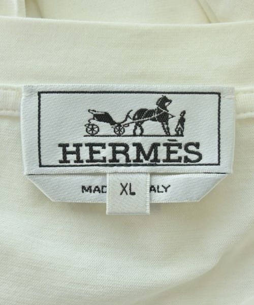 HERMES（エルメス）Tシャツ・カットソー 白 サイズ:XL メンズ/2200685572108