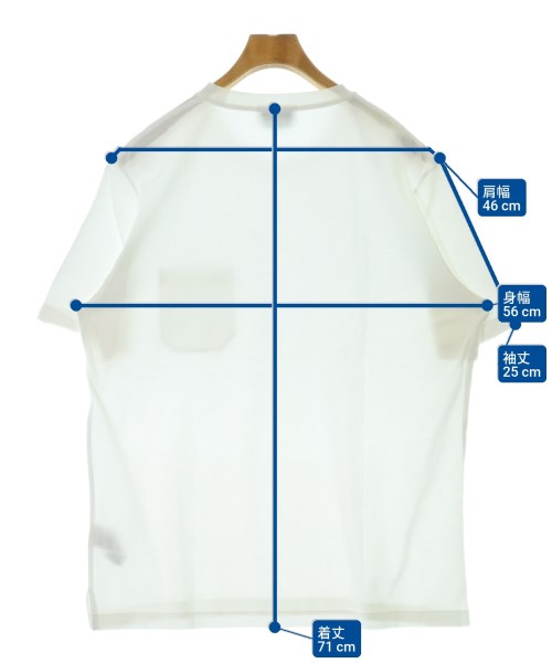 HERMES（エルメス）Tシャツ・カットソー 白 サイズ:XL メンズ/2200685572108