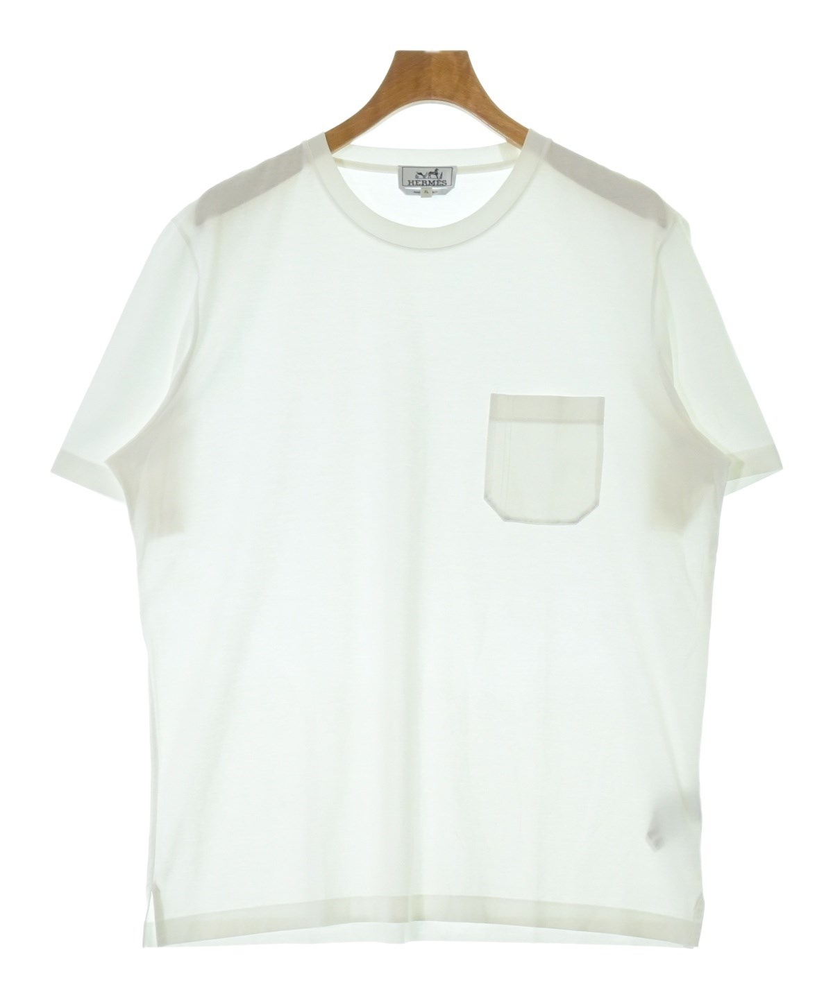 HERMES（エルメス）Tシャツ・カットソー 白 サイズ:XL メンズ