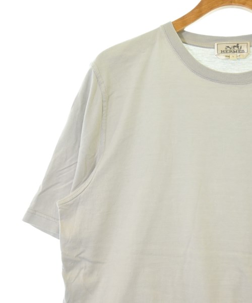HERMES（エルメス）Tシャツ・カットソー グレー サイズ:L メンズ/2200685572115