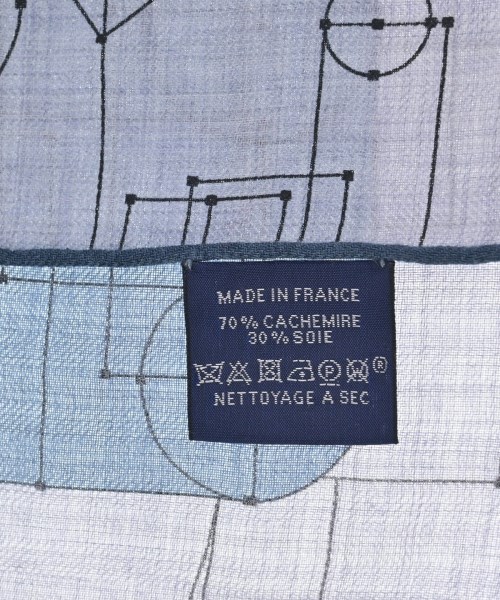 HERMES（エルメス）ストール グレー サイズ:- レディース/2200685576014