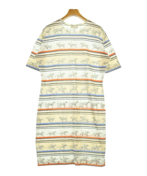 HERMES（エルメス）ワンピース ベージュ サイズ:L レディース/2200679629085