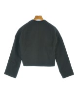 HERMES（エルメス）ノーカラージャケット 黒 サイズ:34(XXS位) レディース/2200682369022