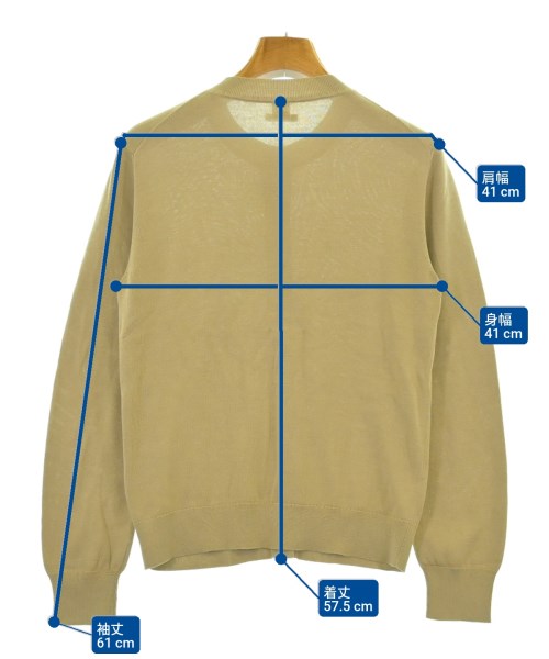 HERMES（エルメス）カーディガン ベージュ サイズ:34(XXS位) レディース/2200682369053