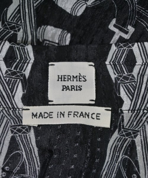HERMES（エルメス）ブラウス 黒 サイズ:34(XXS位) レディース/2200682369091