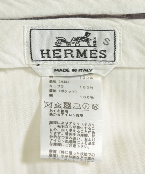 HERMES（エルメス）その他 白 サイズ:S メンズ/2200686110026
