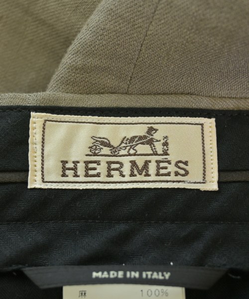 HERMES（エルメス）スラックス ベージュ サイズ:42(XS位) メンズ/2200686760054