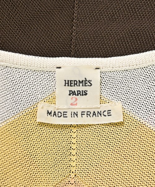 HERMES（エルメス）ニット・セーター 茶 サイズ:XS レディース/2200686905035