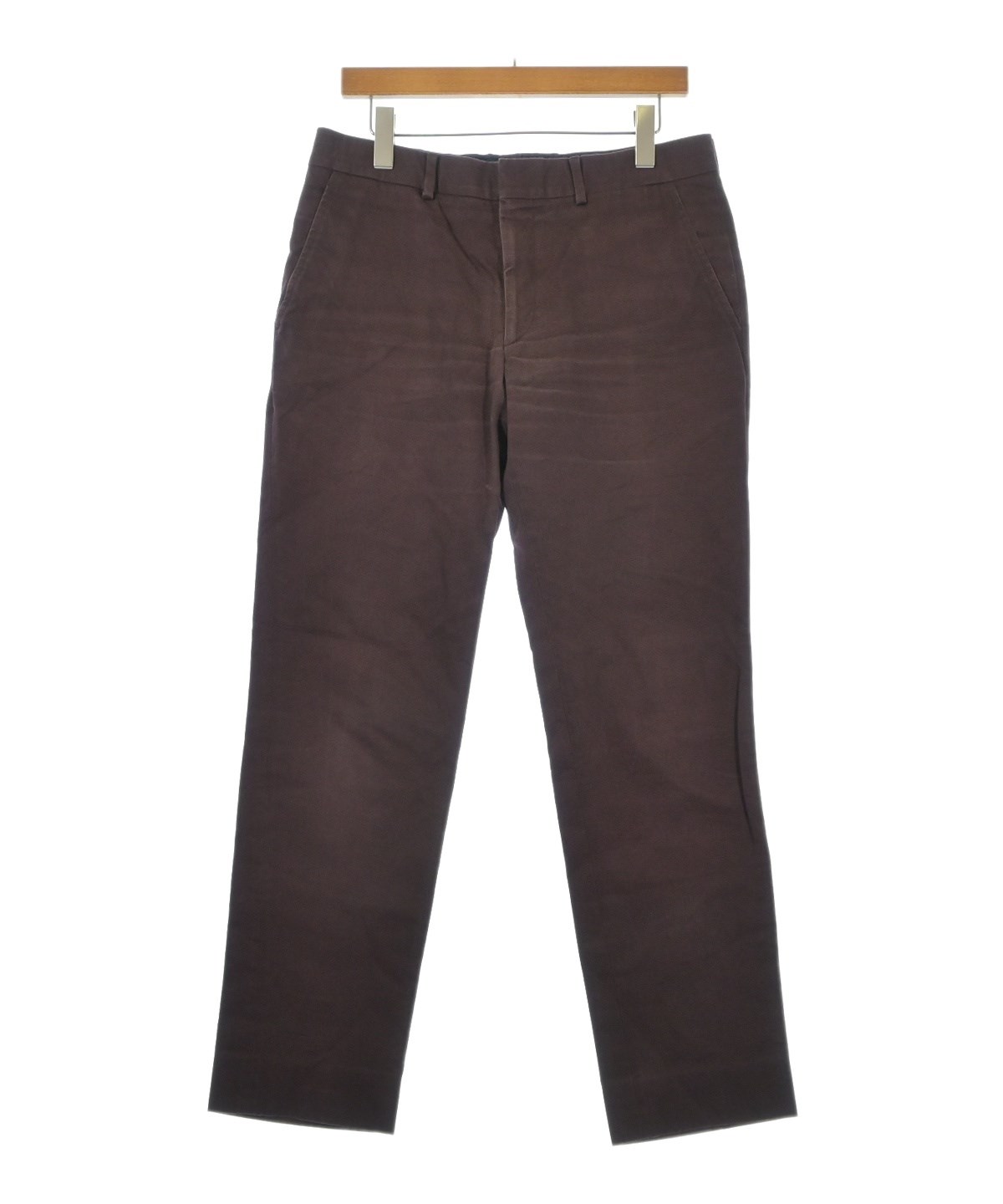 HERMES（エルメス）チノパン 茶 サイズ:42(XS位) メンズ/2200687066025