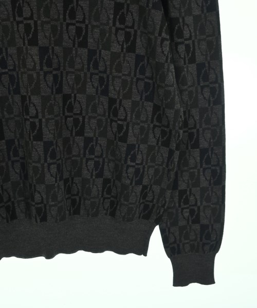 HERMES（エルメス）ニット・セーター グレー サイズ:S メンズ/2200688013035