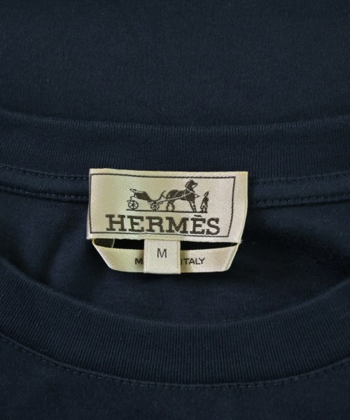 HERMES（エルメス）Tシャツ・カットソー 紺 サイズ:M メンズ/2200688702021