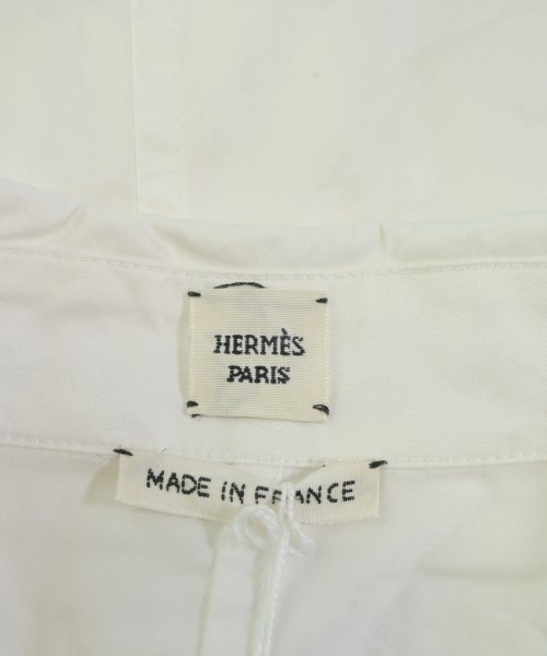 HERMES（エルメス）カジュアルシャツ 白 サイズ:34(XXS位) レディース/2200689324024
