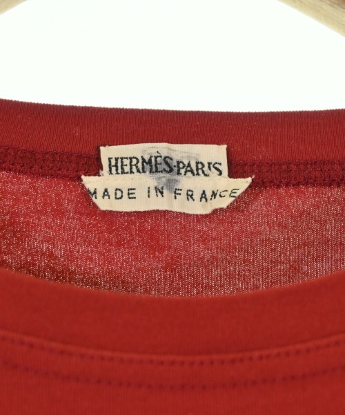 HERMES（エルメス）Tシャツ・カットソー 赤 サイズ:38(S位) レディース/2200689330032