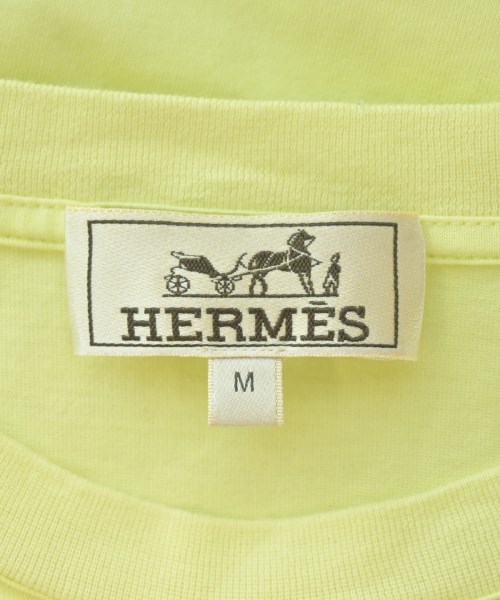 HERMES（エルメス）Tシャツ・カットソー 黄 サイズ:M メンズ/2200690578065