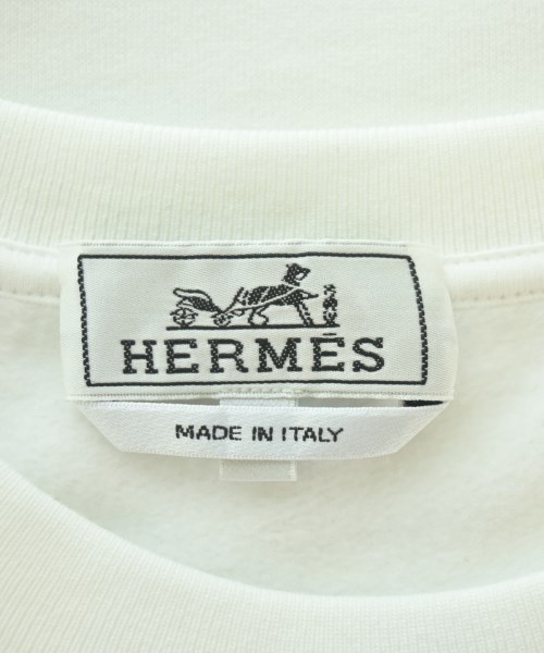 HERMES（エルメス）スウェット 白 サイズ:M メンズ/2200690578072