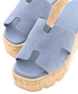 HERMES（エルメス）サンダル 青 サイズ:-(22cm位) レディース/2200690729016