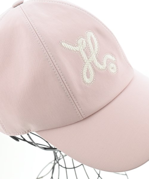 HERMES（エルメス）キャップ ピンク サイズ:58 レディース/2200690729030