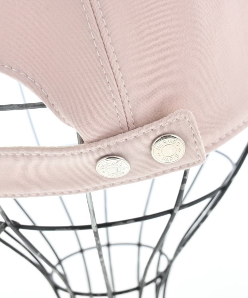 HERMES（エルメス）キャップ ピンク サイズ:58 レディース/2200690729030