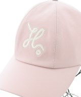 HERMES（エルメス）キャップ ピンク サイズ:58 レディース/2200690729030
