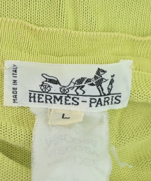 HERMES（エルメス）カーディガン 緑 サイズ:L レディース/2200691045078