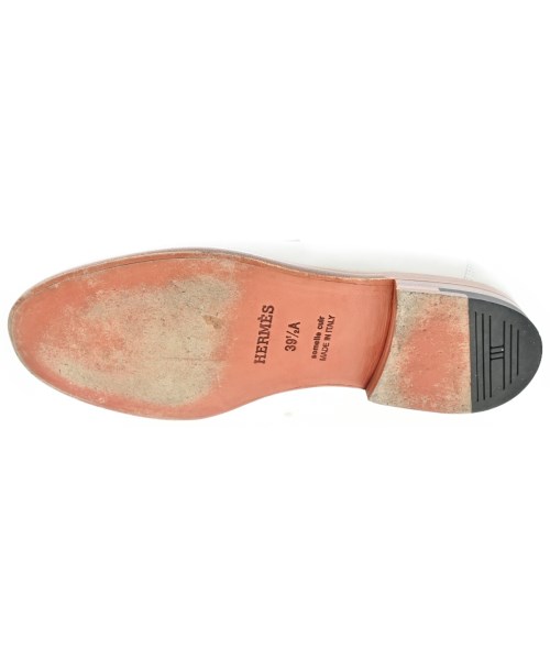 HERMES（エルメス）ビジネス・ドレスシューズ 白 サイズ:EU39 1/2(24.5cm位) メンズ/2200691376257