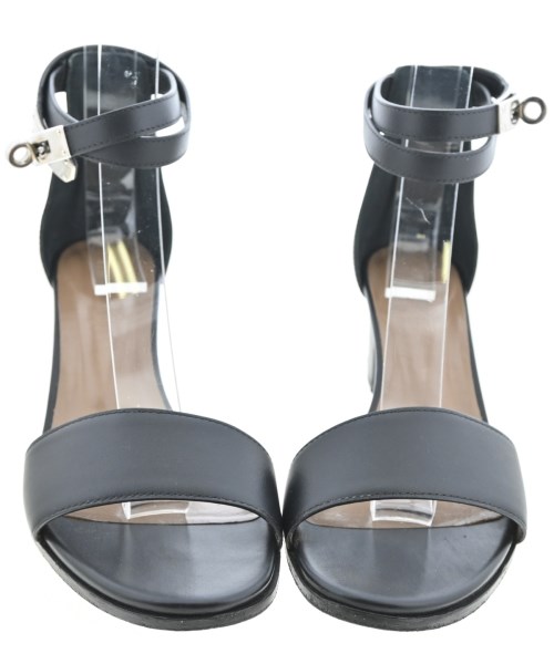 HERMES（エルメス）サンダル 黒 サイズ:EU37 1/2(24cm位) レディース/2200691376271