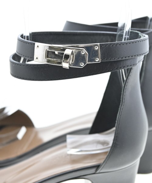 HERMES（エルメス）サンダル 黒 サイズ:EU37 1/2(24cm位) レディース/2200691376271