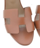HERMES（エルメス）サンダル 茶 サイズ:EU37 1/2(24cm位) レディース/2200691376288
