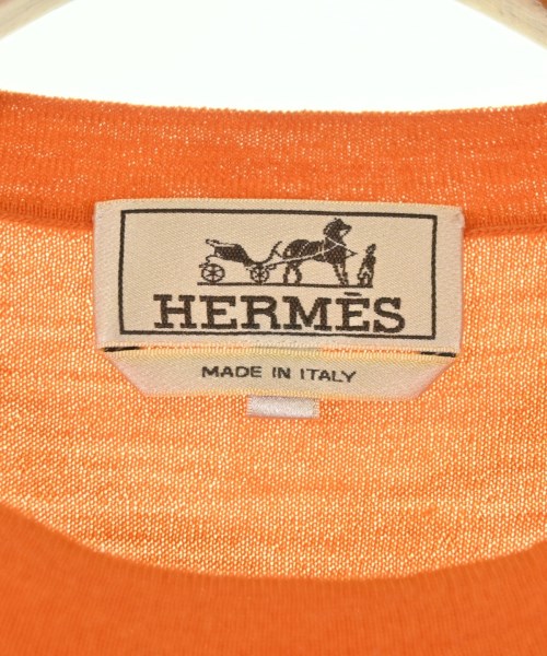 HERMES（エルメス）ニット・セーター オレンジ サイズ:XL メンズ/2200691534015