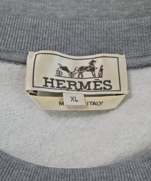 HERMES（エルメス）スウェット グレー サイズ:XL メンズ/2200691659060