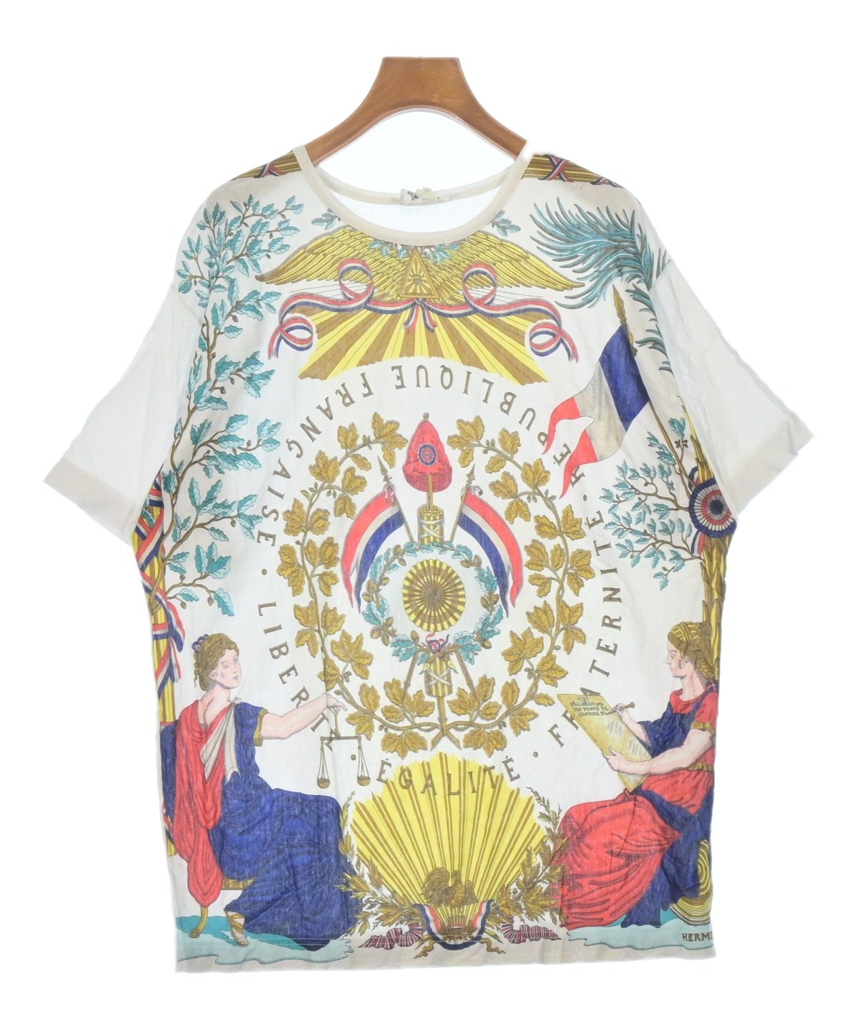 HERMES(エルメス)Tシャツ・カットソー グレー サイズ:M レディース HERMES(エルメス)Tシャツ・カットソー グレー サイズ:M レディース