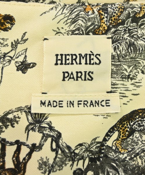HERMES（エルメス）ひざ丈スカート 白 サイズ:40(M位) レディース/2200692136164