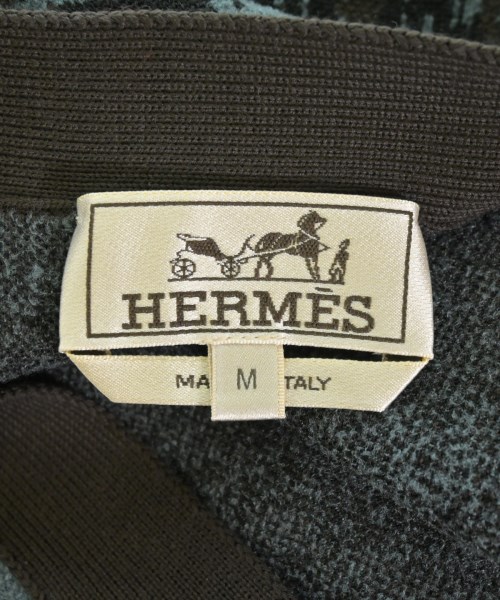 HERMES（エルメス）カーディガン 茶 サイズ:M メンズ/2200692207024