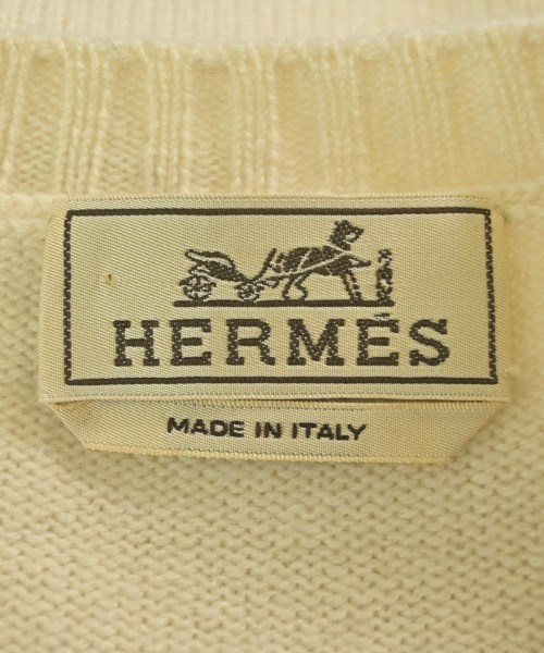 HERMES（エルメス）ニット・セーター ベージュ サイズ:S メンズ/2200692718018