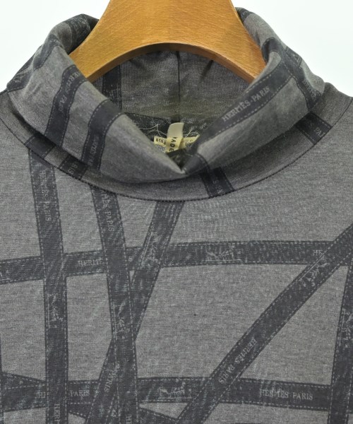 HERMES（エルメス）Tシャツ・カットソー グレー サイズ:L レディース/2200693481010