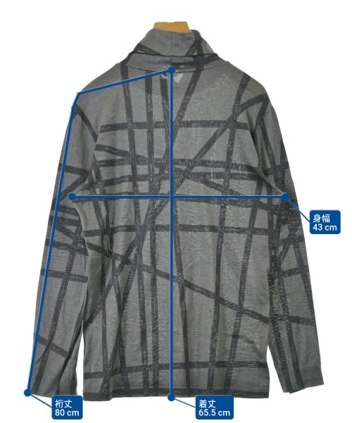 HERMES（エルメス）Tシャツ・カットソー グレー サイズ:L レディース/2200693481010