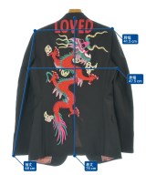 GUCCI（グッチ）テーラードジャケット 黒 サイズ:46(M位) メンズ/2200292368088
