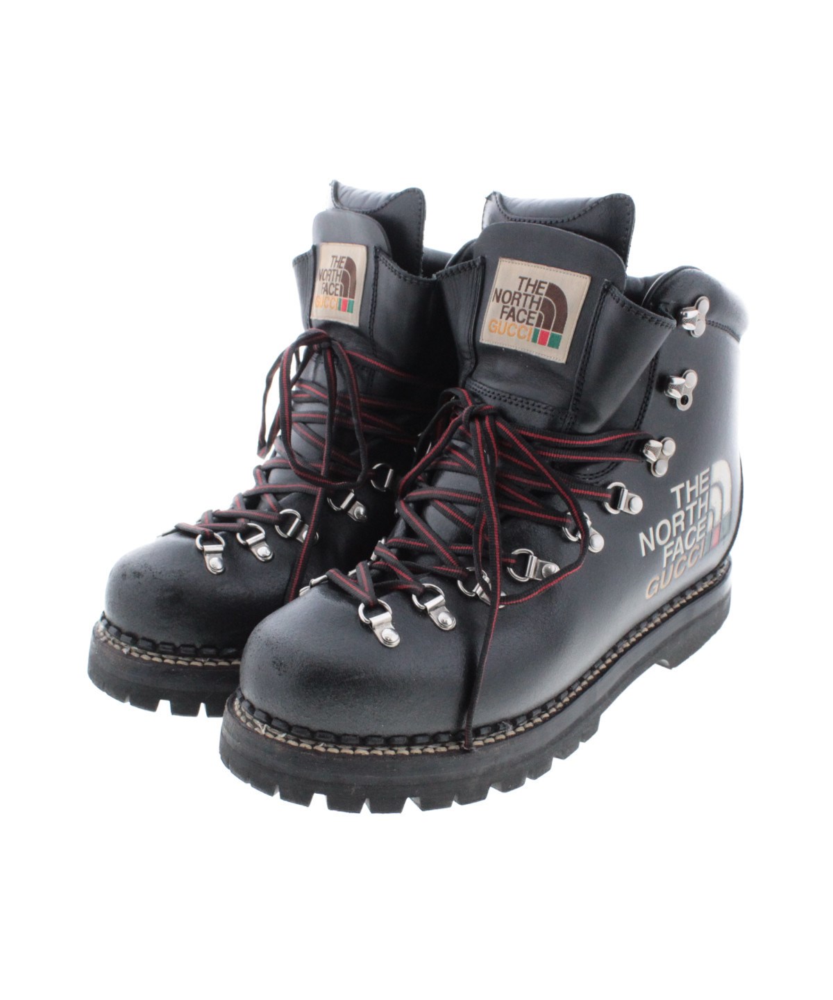 GUCCI（グッチ）ブーツ 黒 サイズ:10(28cm位) メンズ