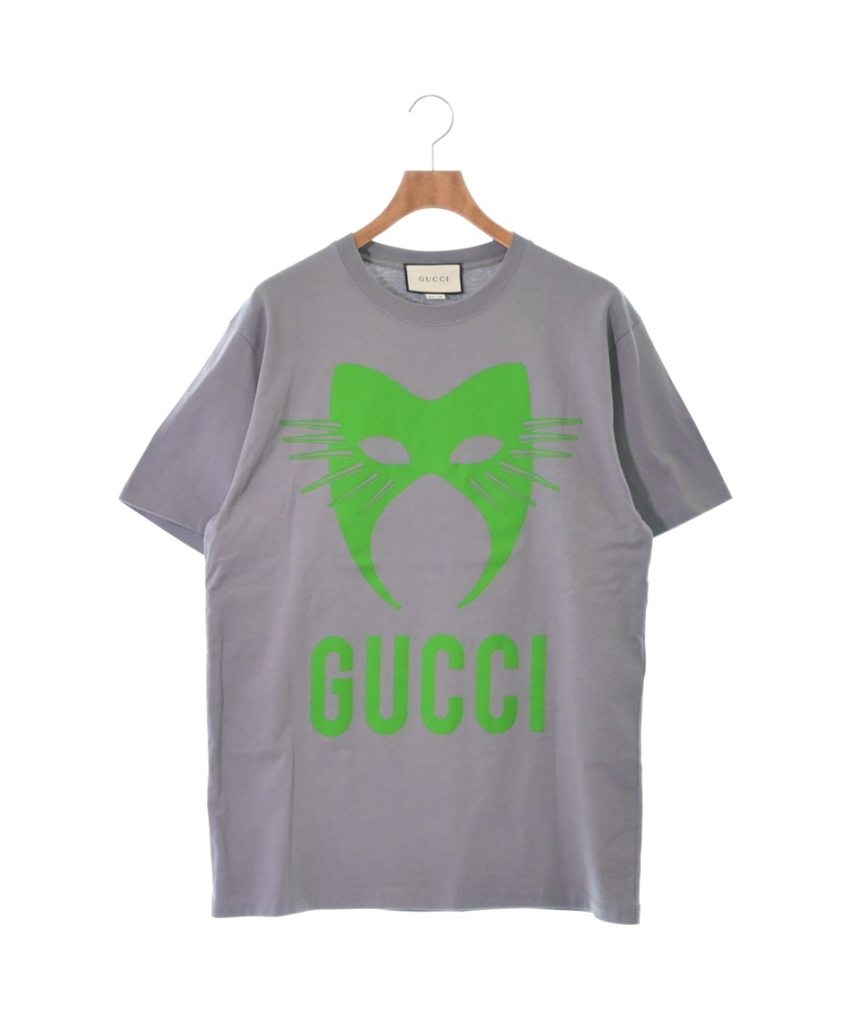 GUCCI（グッチ）Tシャツ・カットソー グレー サイズ:M メンズ