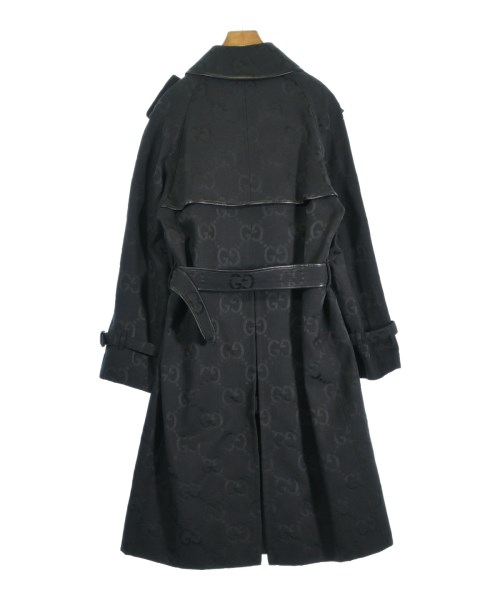 GUCCI（グッチ）トレンチコート 黒 サイズ:44(S位) メンズ/2200400943022