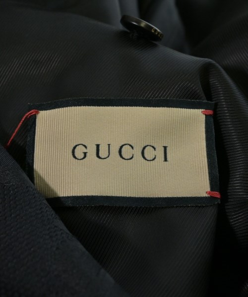 GUCCI（グッチ）トレンチコート 黒 サイズ:44(S位) メンズ/2200400943022